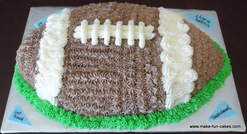 football cake