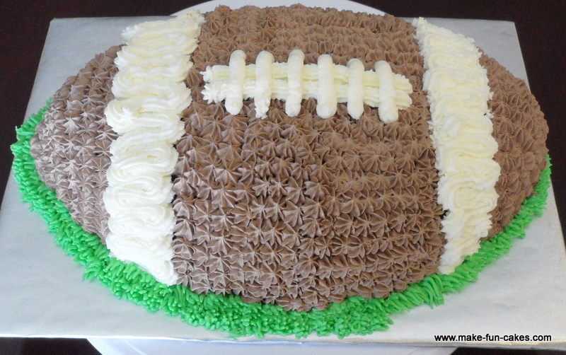 45 Awesome Football Birthday Cake Ideas : Red Velvet Cake