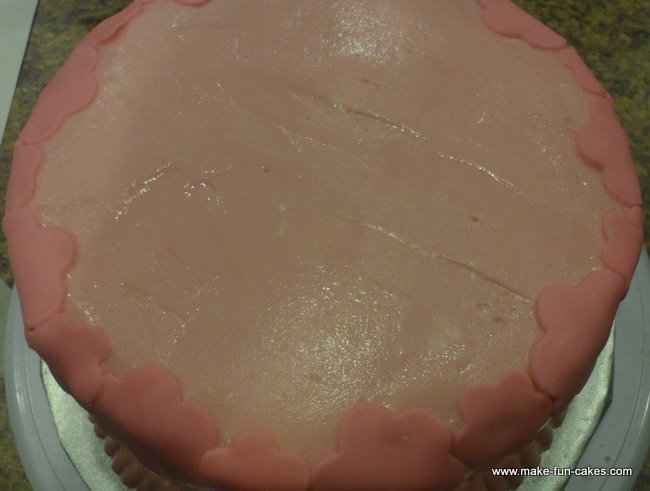 flower birthday cake
