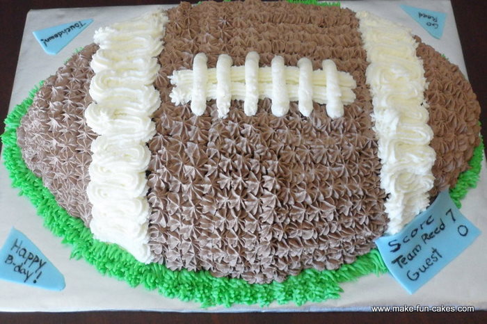 football cake